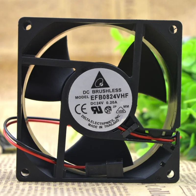 

Original CPU Fan for Delta EFB0824VHF 8CM 8032 24V 0.20A Variable Frequency Cooling Fan 80x80x32mm