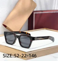 Lunettes de soleil de luxe Sterett, monture en acétate, fabriquées à la main, édition limitée, branches en forme de pagaie, qualité supérieure 4