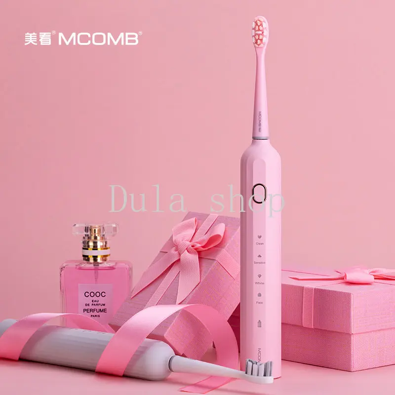 

Mcomb M2 sonic electric toothbrush sonic toothbrush IPX7 waterproof couples gifts 4 or more powered facial clean device