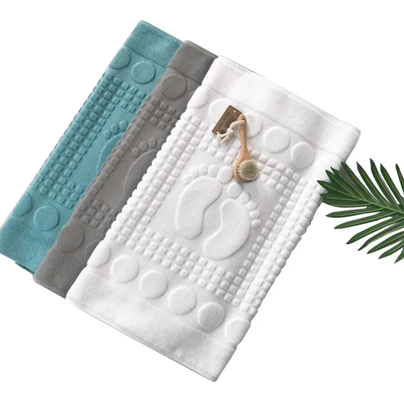 Hotel Floor Towel Cotton 50*80cm 32S Anti-slip