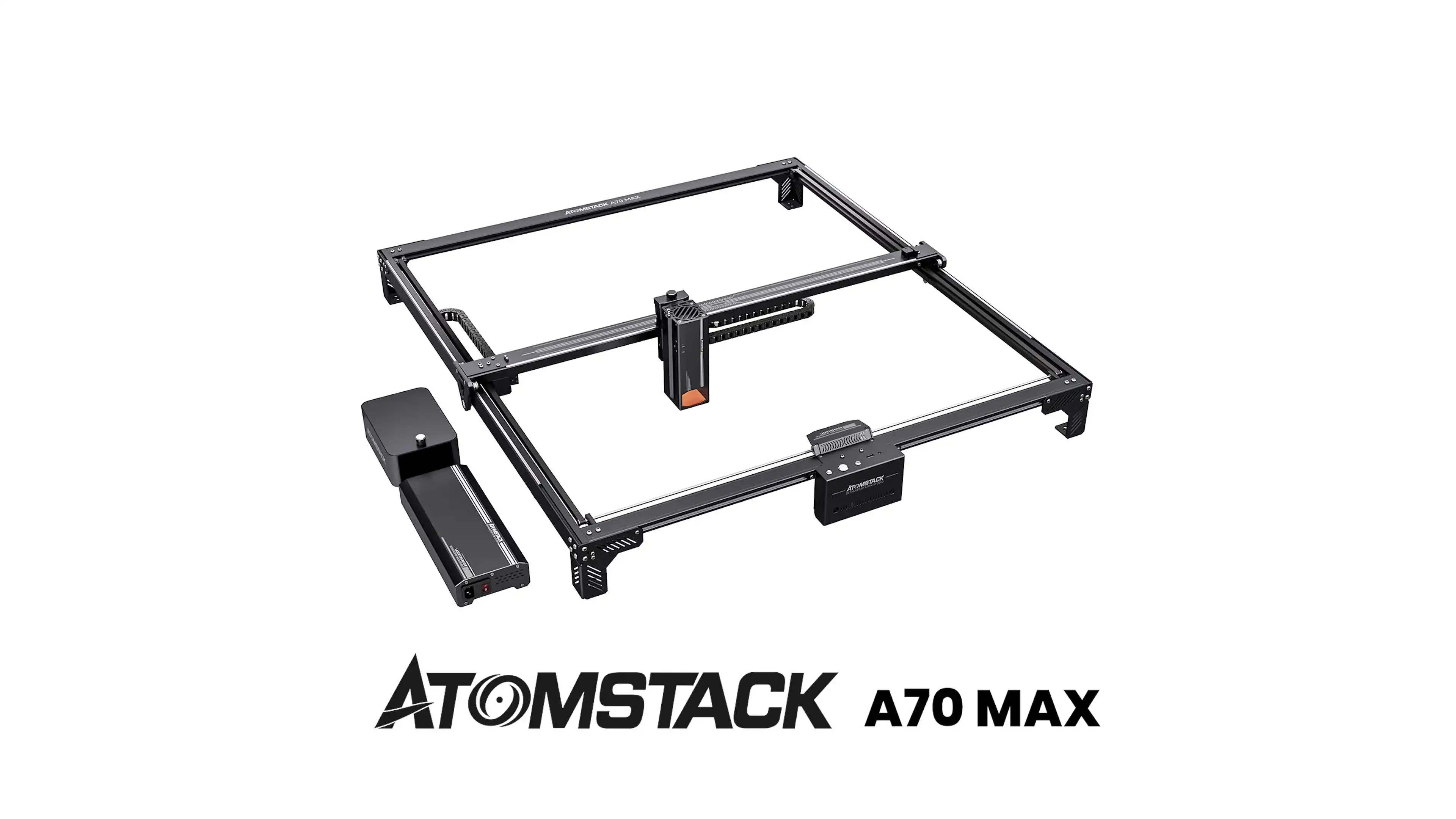 Atomstack-アクリル金属レーザー彫刻機,作業領域850x800mm,a70 max,70w