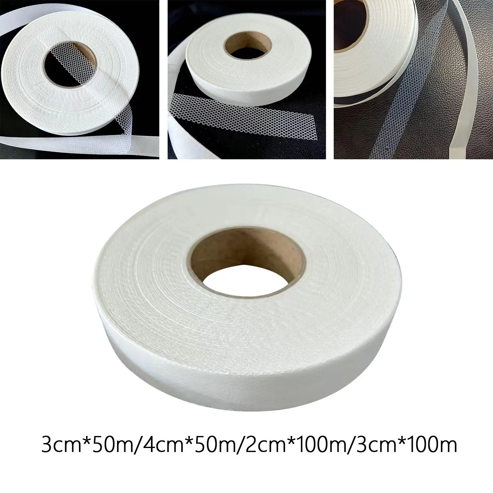 50M Iron on Hemming Tape No Sew Hem Tape Fabric Fusible Hemming Strip for  Pants Jeans Curtains Dress Sewing Fabric Clothes - AliExpress