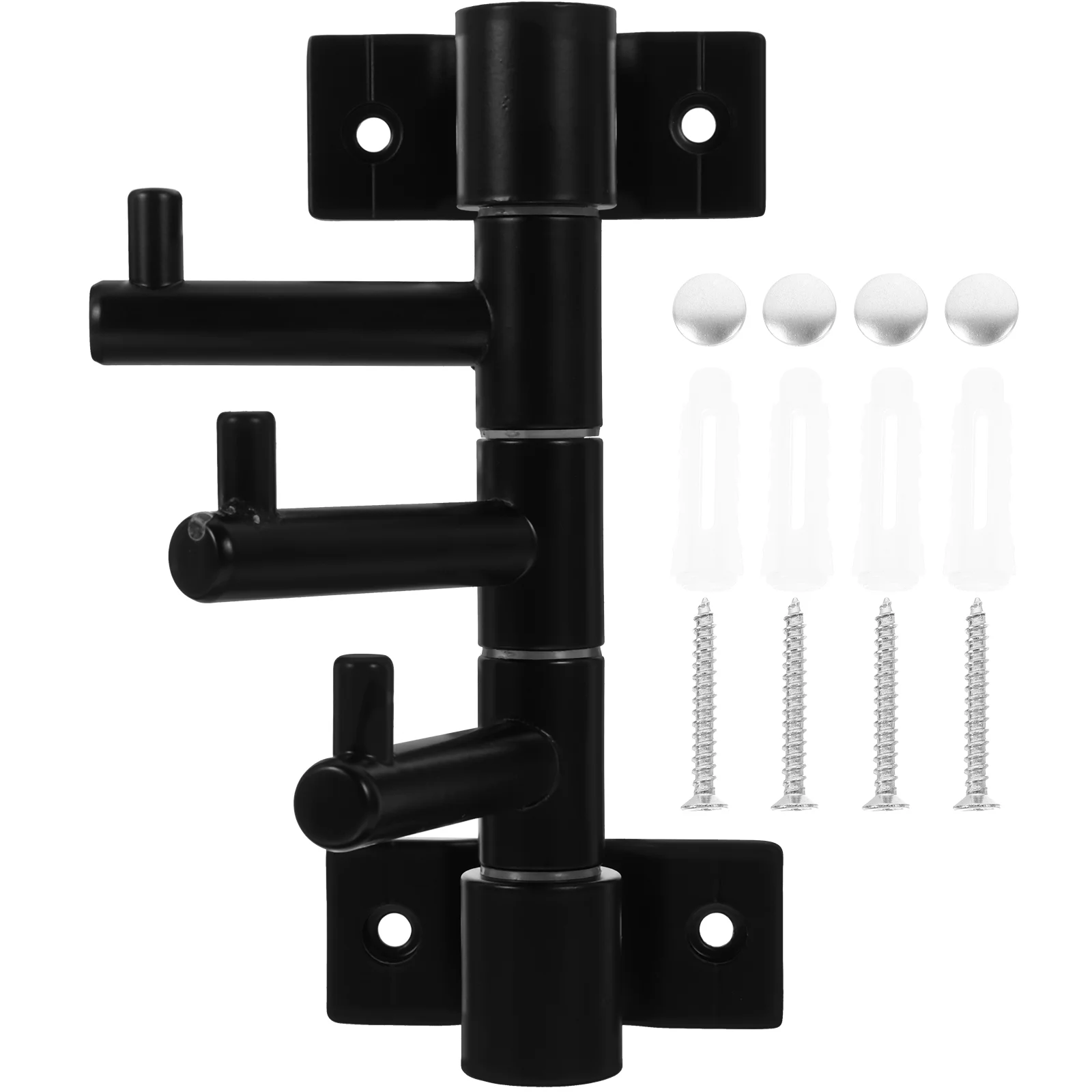 

Rotating Storage Hook Clothes Hanging Hooks Towel Bathroom Organizer Shelves Aluminum Alloy