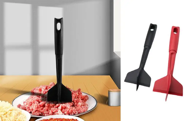 

Meat Masher Heat Resistant Nylon Meat Masher tool Manual Non Stick Meat Potatoes Mincer Chopper Kitchen Gadget And Utensil