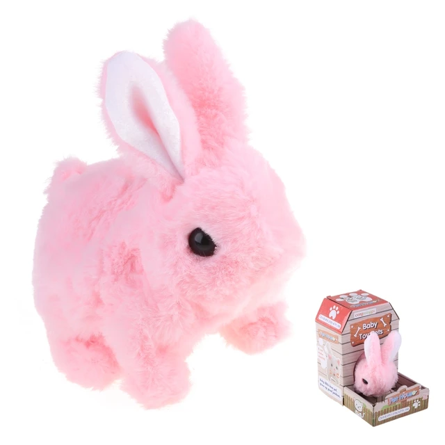 Electric Stuffed Plush ToyInteractive Pet Animal  Kids Educational Gifts Cute Realistic Dog Rabbit Robot 1