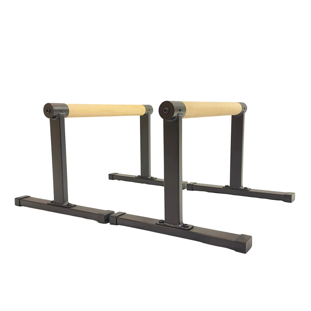Parallel Push-up Stand Wood Pushup Bars Wooden Parallettes Push up Handle Stands Grip for Men