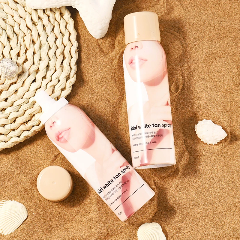150ml Body Whitening Bare Face Cream Tanning Spray Foundation Concealer Moisturizing Bb Cream Face Tone-up Spray Korea Skin Care body care cream face foundation makeup