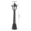 4Pcs Street Post Lights Model Railway Train Lamp Post Lights Miniature Village Pathway Lantern Post for DIY Dollhouse 6