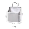 Hanging Bag Dormitory Storage Bag Wall-mounted Wall Fabric Desktop Cotton Linen Finishing Storage Bag #3617 6