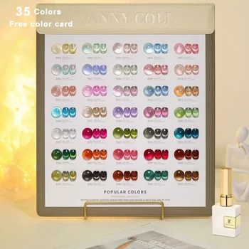 Set di smalti per unghie gel magnetici a sirena da 10 pezzi di fascia alta con carta colorata Gel per occhi di gatto di lusso Soak Off Gel UV per smalto per unghie UV LED 1