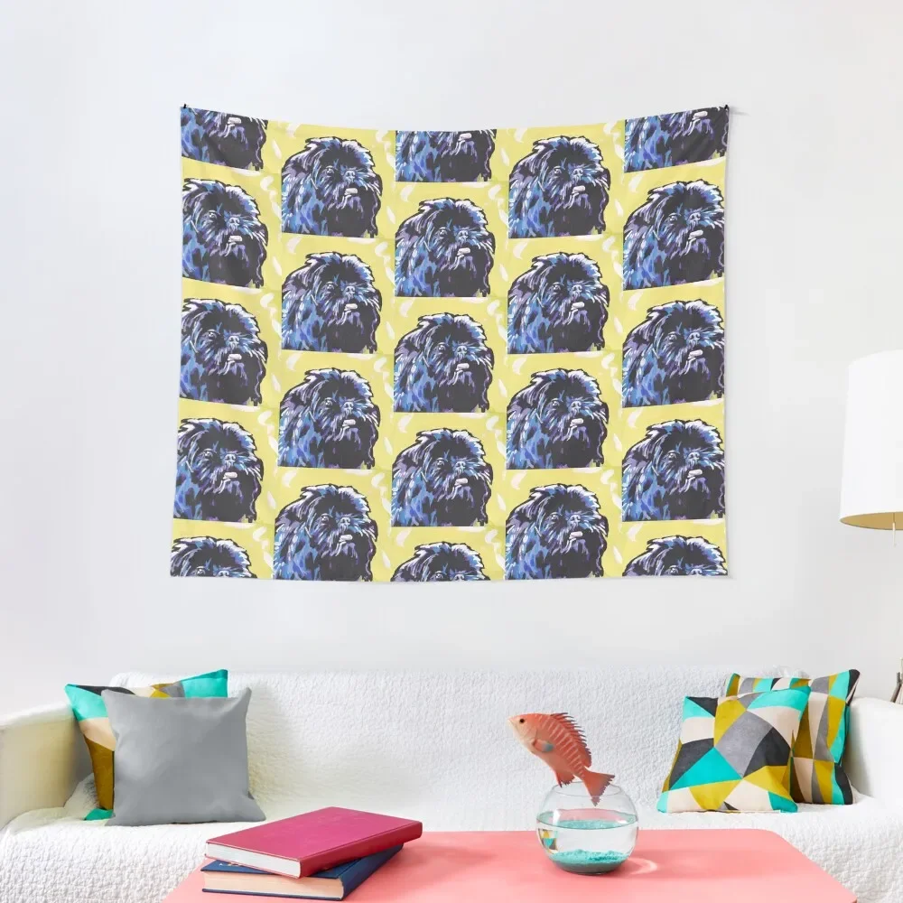 

Affenpinscher Pop Dog Art Tapestry Aesthetic Room Decoration Bedroom Decoration Wall Hanging Decor Tapestry