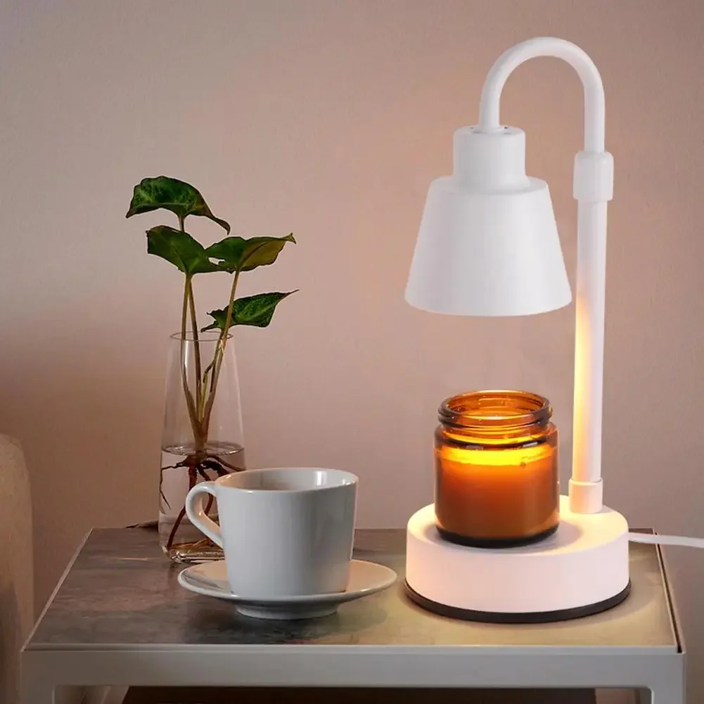 

Retro Electric Wax Melt Lamp Candle Melting Aromatherapy Dimmable Table Lamp for Home Furnishing Spa Club Candle Warmer Light