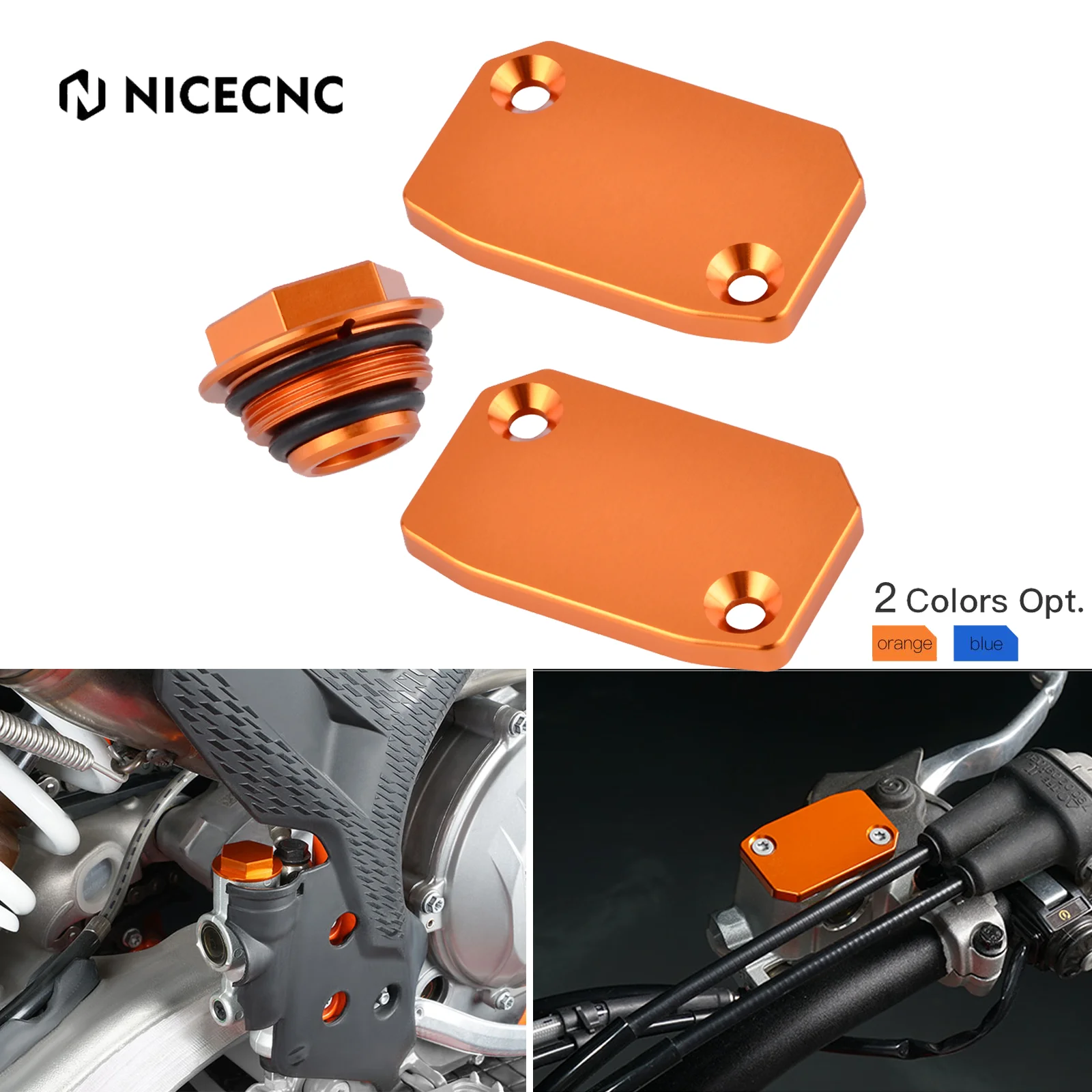 

Front Rear Brake Clutch Master Cylinder Reservoir Cap For KTM EXC EXCF XC XCW SX SXF TPI 6D 125 250 300 350 450 500 2017-2020