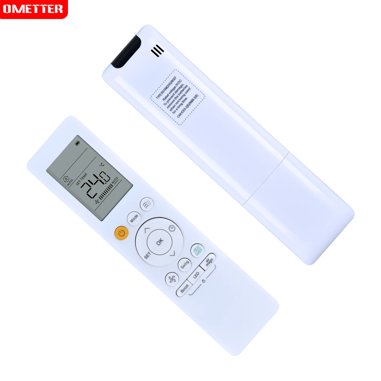 Télécommande de rechange pour climatiseur RG10A B2S BGEF pour Midea RG10L1 2HS BGEF RG10A B2S