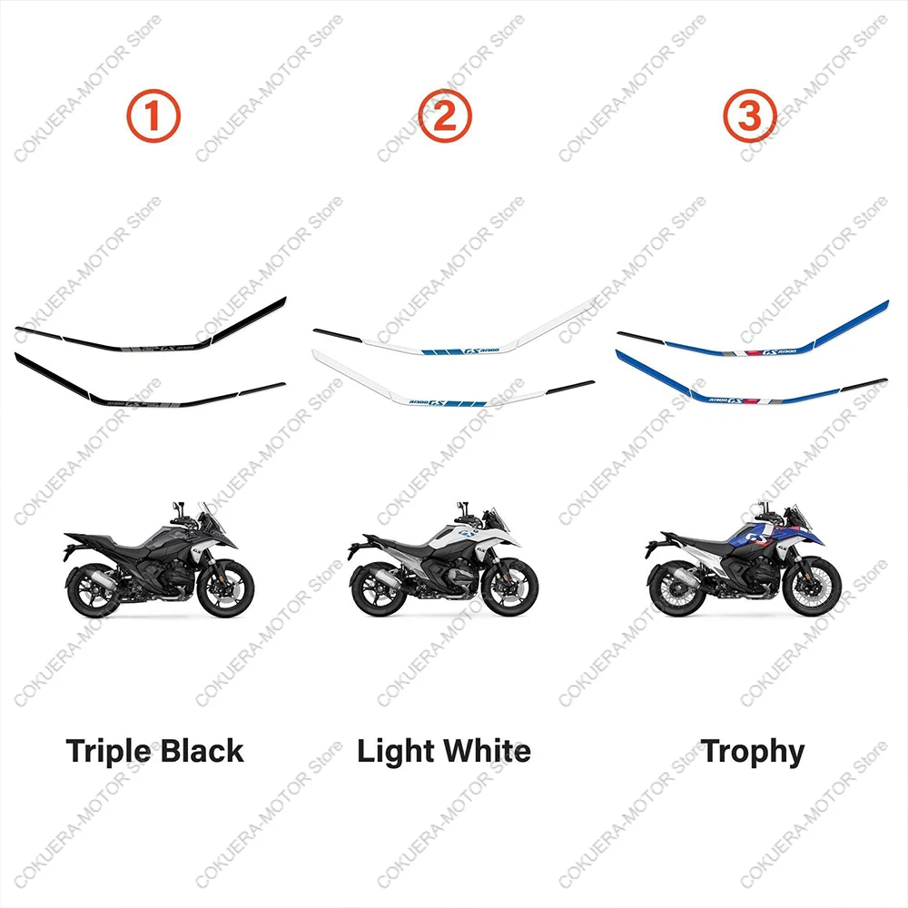 ڵ   ׼, 3D   ȣ ƼĿ, BMW R1300GS 2023 Į ƼĿ
