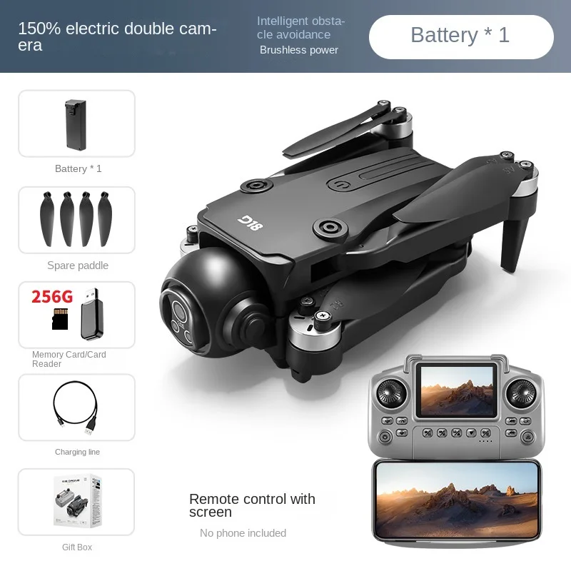 D18-Black-256G-Box