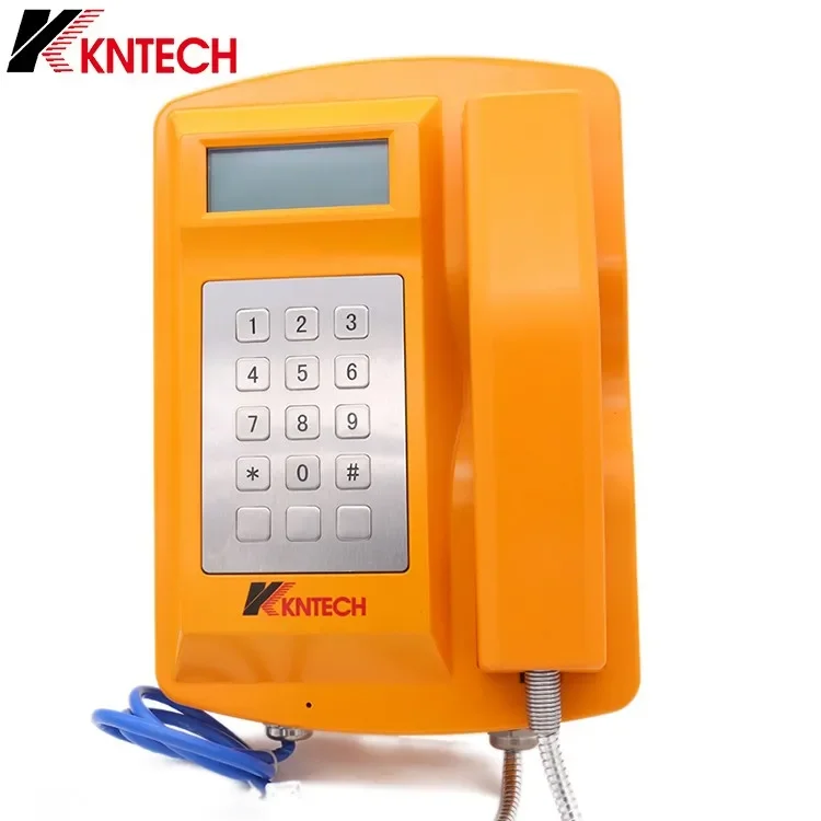 

KNTECH Emergency Outstation phone Moisture dust proof rating IP66 With LCD Weatherproof telephone