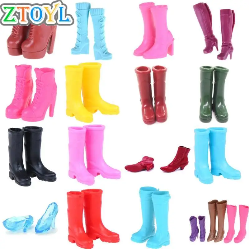 

Multi-Styles 1Pairs 1/12 Scale Dollhouse Miniature Rubber Rain Boots Home Garden Yard Decoration Dolls Accessories