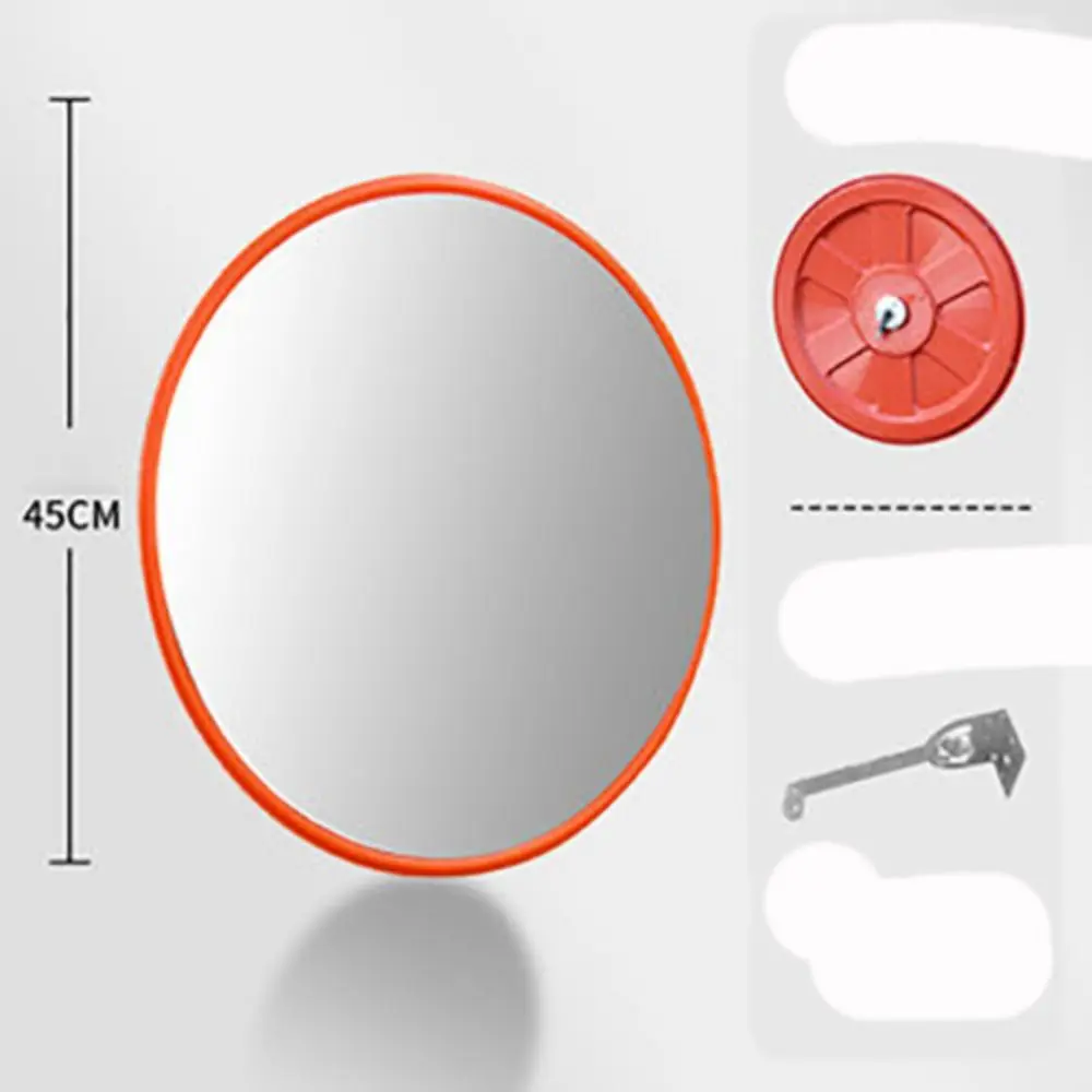 Automobiles 30/45cm Traffic Driveway Wide Angle Road Mirrors Security Curved Convex Mirror images - 6