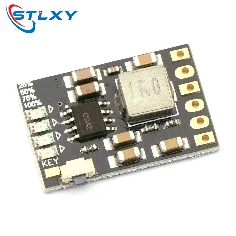 2A 5V 충전 방전 통합 3.7V 4.2V 리튬 배터리 부스트 모바일 전원 보호 Diy 전자 PCB 보드 모듈
