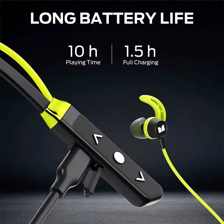 

Monster MH11906 Wireless Bluetooth V5.0 Earphones Outdoor Sport Waterproof Headphones Low Latency Noise reduction Music Earbuds