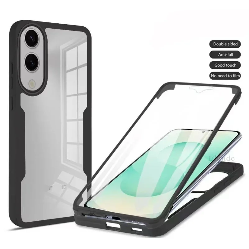 Shockproof 360 Double-Sided Case with Full Screen Protector Cover