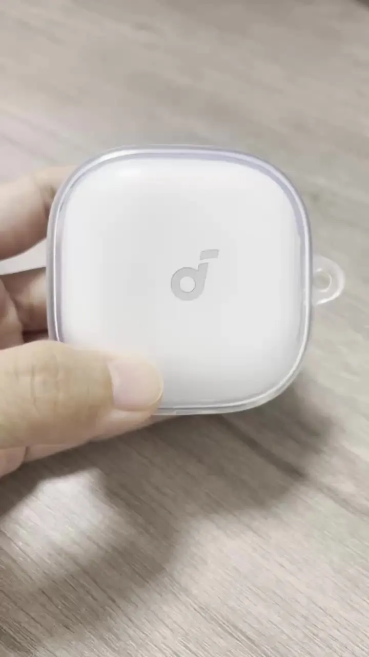 for Anker Soundcore Liberty 5 Case Clear Protective Transparent