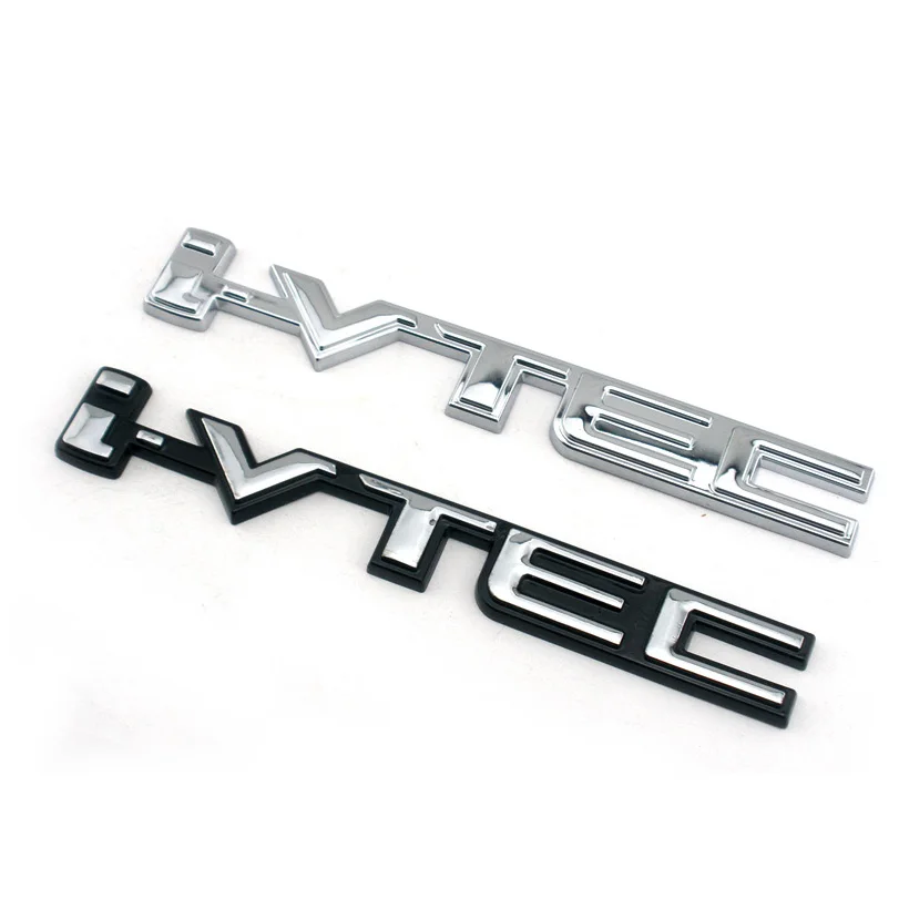 3D Ivtec I-Vtec Emb Emblem Fender Side Badge Accessorio Adesivo Per Auto Per Jdm Honda Civic Accord Fit Crv Bonda