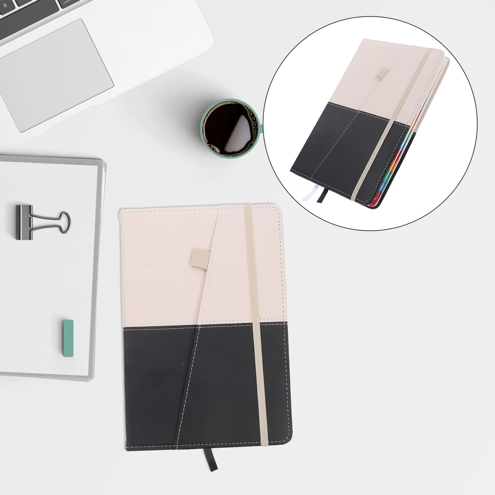 Alphabetical Code Book Versatile Address Organizer Phone for Numbers Telephone Notebook Pu Portable