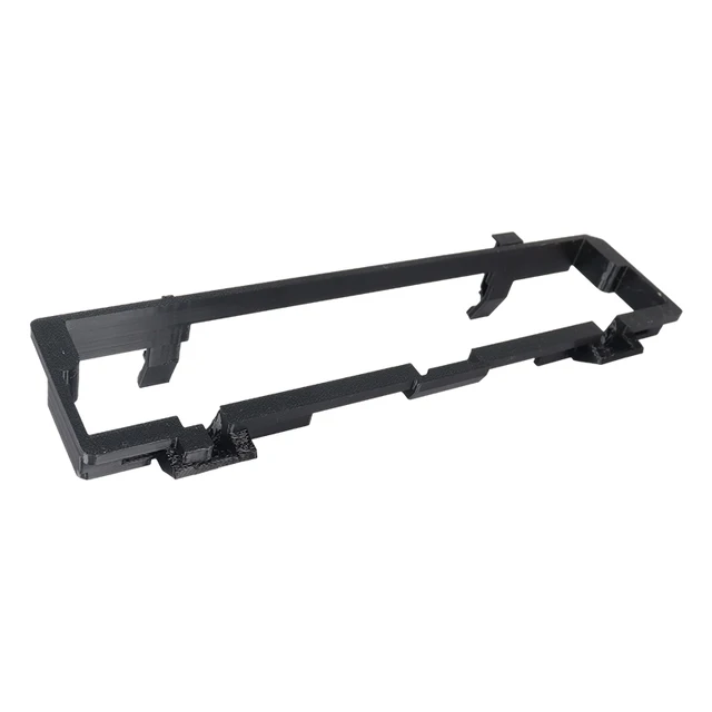 Support de panneau de commande de climatiseur pour BMW série 3 E46, cadre adaptateur de Console centrale de voiture Hvac pour Apple Play/Android Auto 1