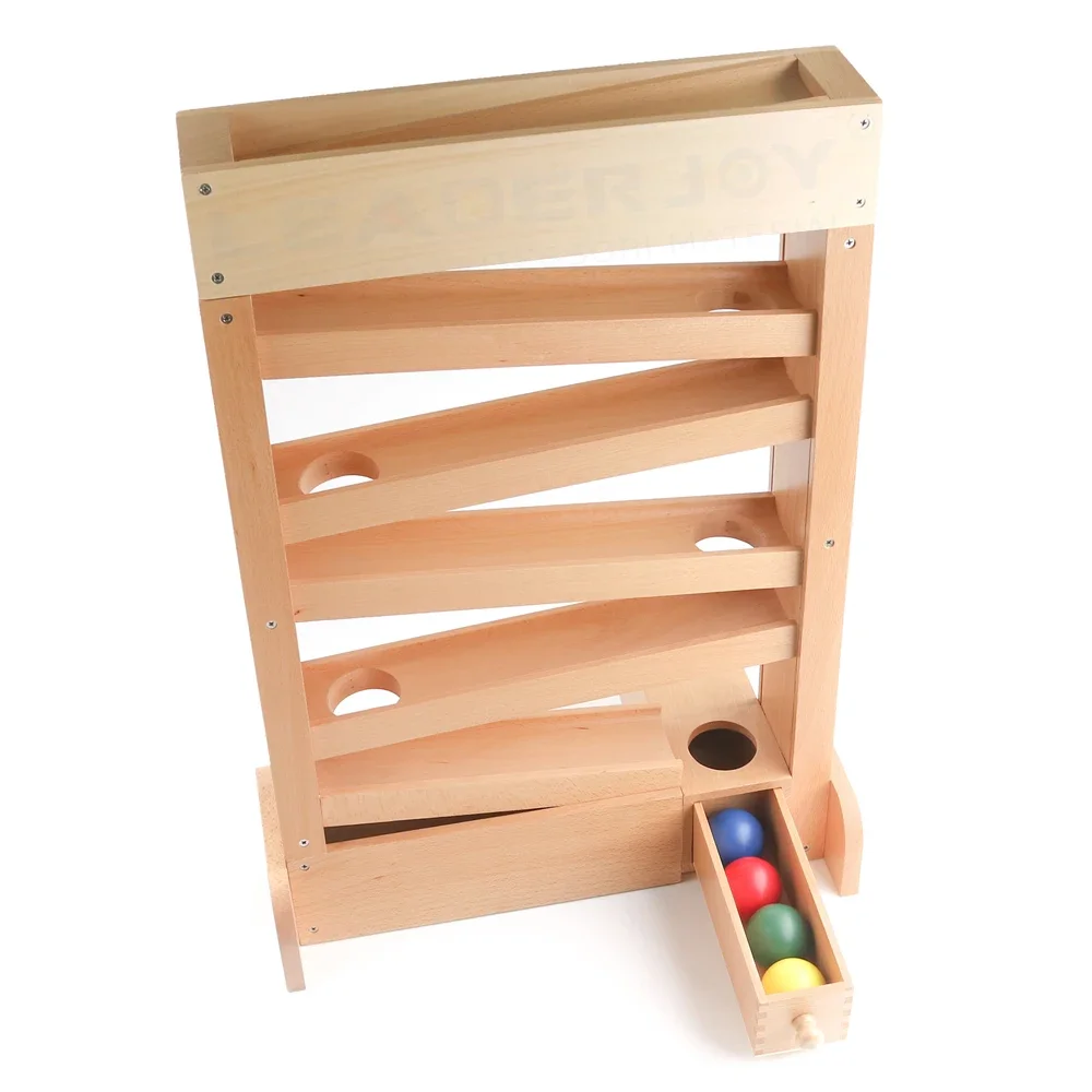 

Educational Kids Toys Montessori Visual Tracker Ball Hot Selling Leader Joy Beech Wood