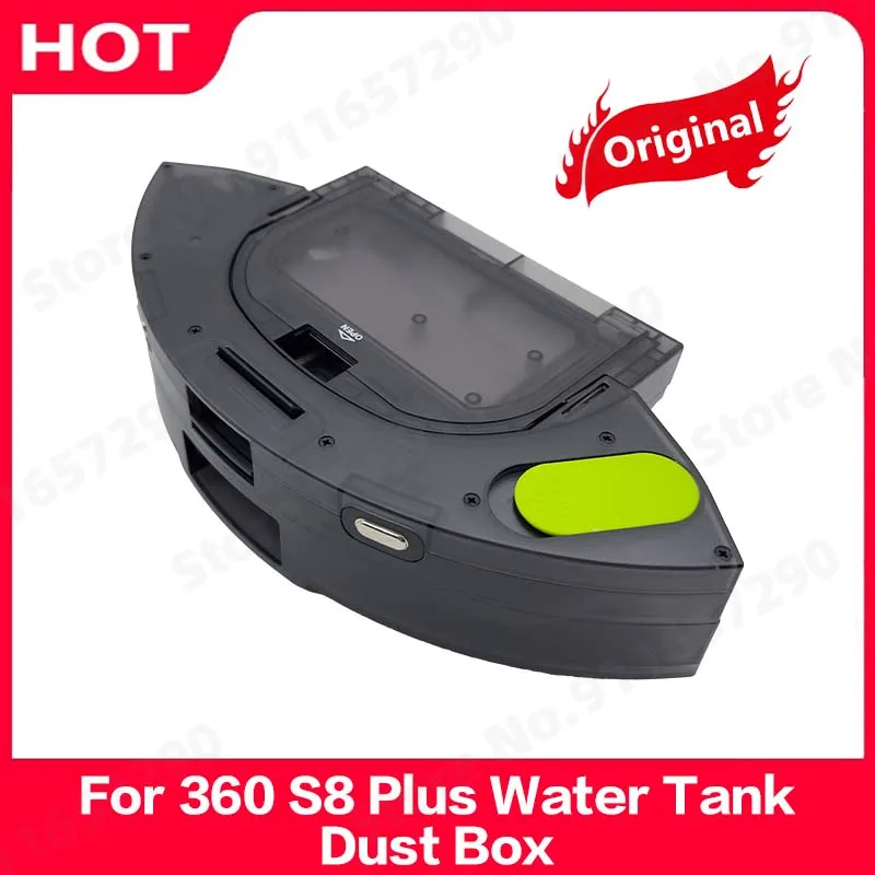 Tanque de Água Caixa de Poeira para 360 s8 Plus Varrer Robô Aspirador de pó Filtro Bin Recipiente com Acessórios