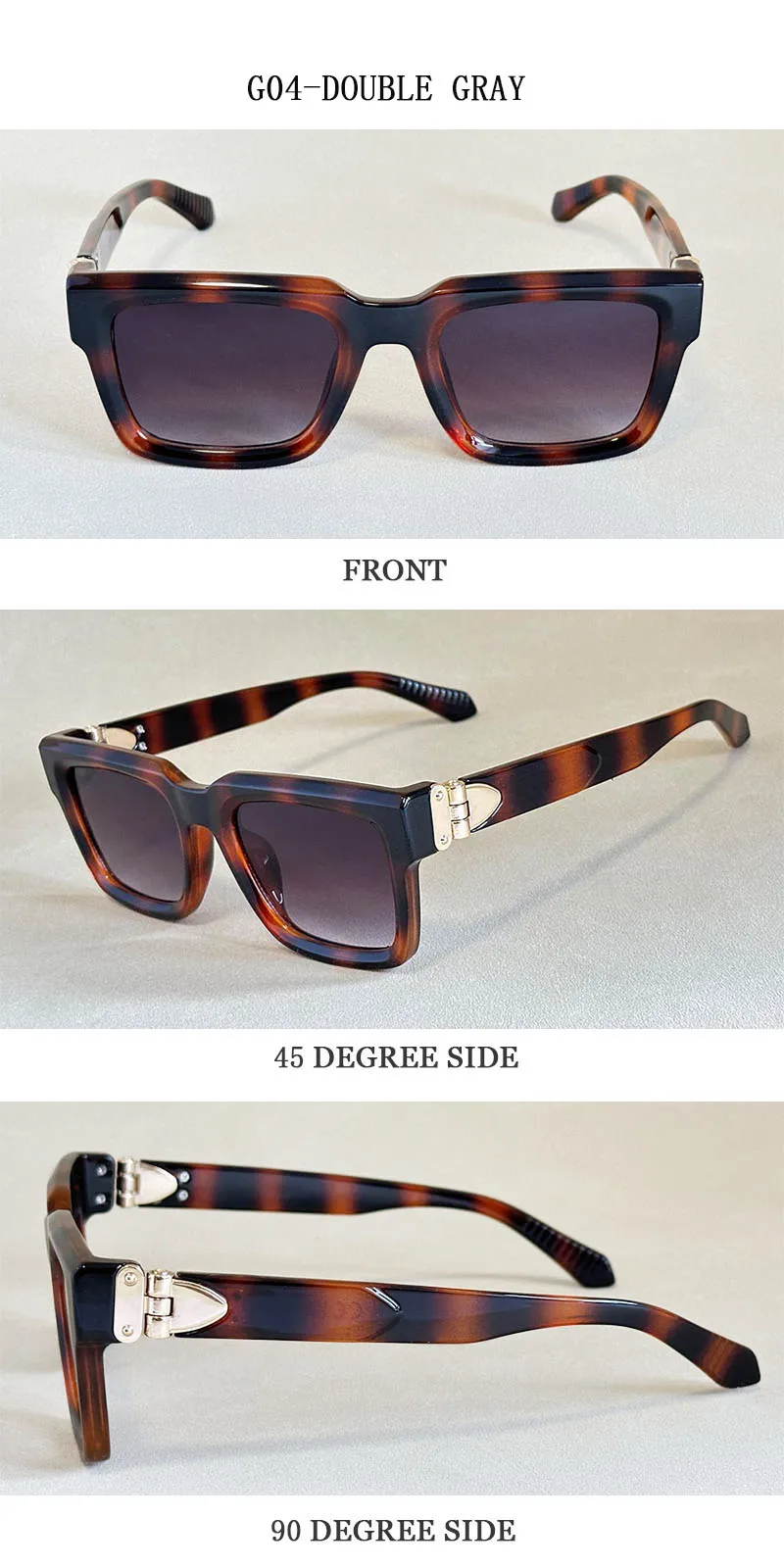 Trend Sonnenbrille Für Männer Luxe Urlaub Sonnenbrille Frauen Vintage Oculos Lentes Hombre Lunette Homme Occhiali Uomo Dropshipping – Detail 19