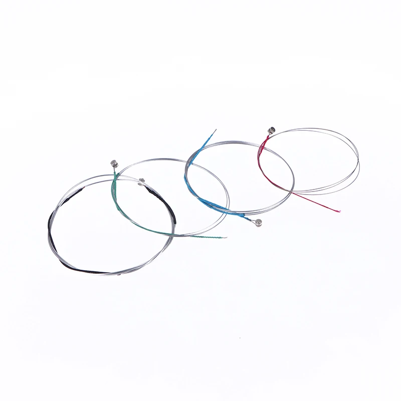 4pcs A Set Of Violin Strings E-A-D-G Steel Wound Copper Wire Stringed Musical Instrument Parts Violin Accessories