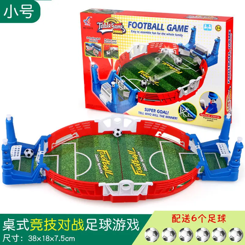 Mini mesa de futebol brinquedos com gravador de pontuação dois jogadores  jogar futebol real esportes jogo de ação crianças brinquedos educativos  frete grátis - AliExpress