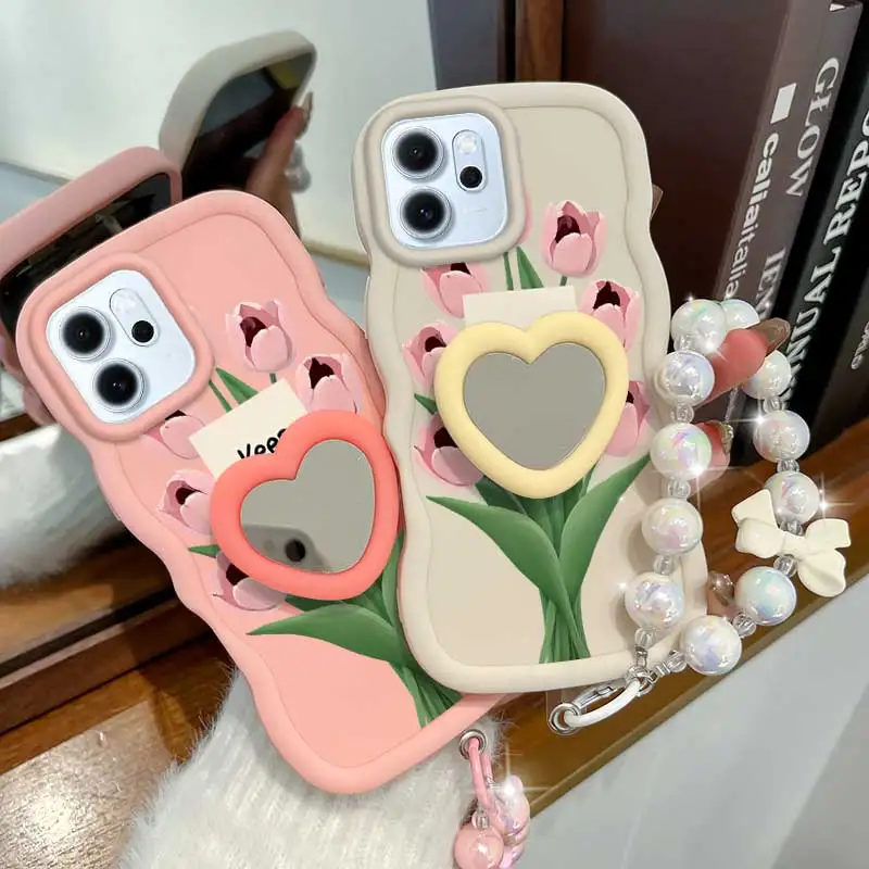 Stay Happy Phone Case Set: Includes Case, Lanyard, and Stand