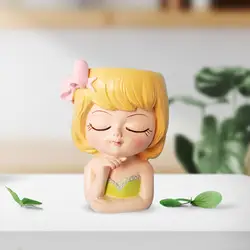 Decorative Face Planter - Artistic Flower Vase (Style D)