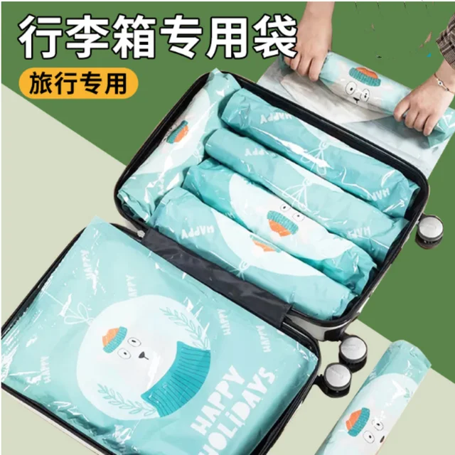 Transparent Clothing Storage Bag  Vacuum Compression Storage Bags - Travel  Luggage - Aliexpress