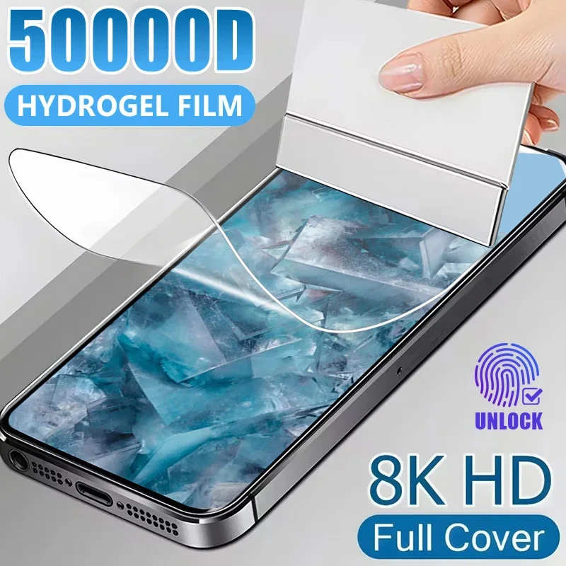 HD Matte Privacy Hydrogel Soft Screen Protector Film - 4-8 Pack