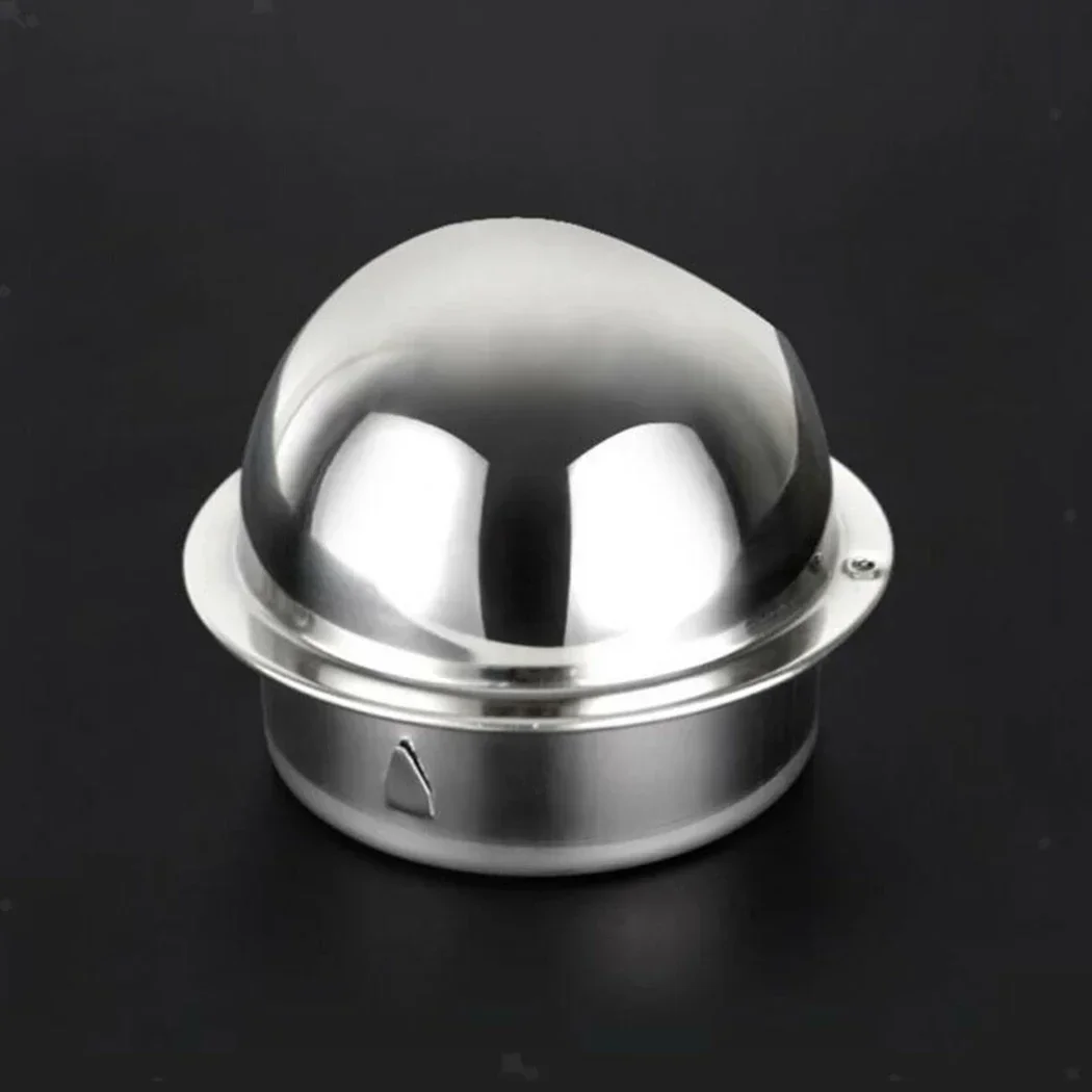 100mm/150mm Stainless steel air vent grille round bull nosed external extractor wall vent outlet ventilation cover rain cap air vent grille ventilation grille air vent cover