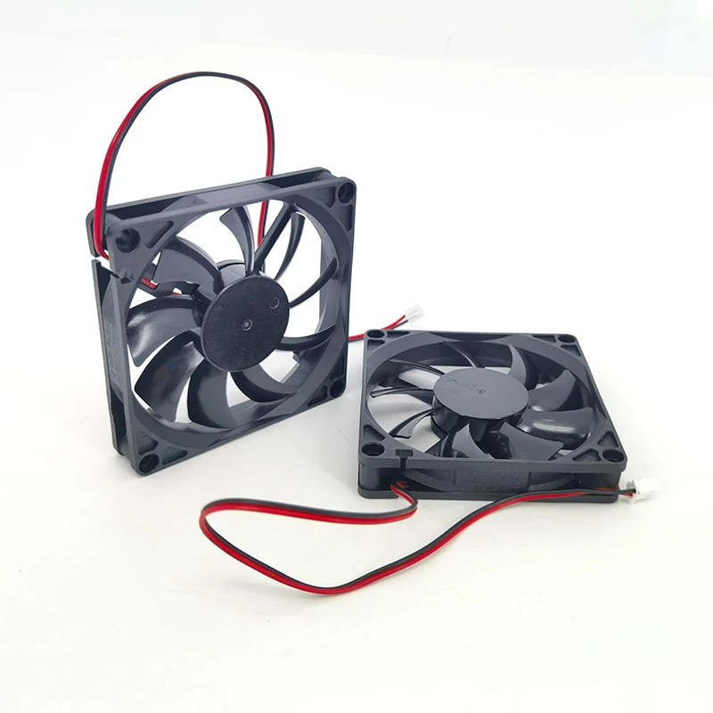 Cooling Fan Gaming Cooling Fan 8cm 8010 8015 8025 DC 5V 12v 24V xh 2.54 2pin Brushless Cooling Fan 80mmx25mm Heatsink Radiator 80*80*15 For PC Case GPU