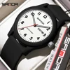 SANDA Men Watch Silicone Strap Fashion Casual Waterproof Luminous Clock Unisex Wristwatch Date Week Sport Man Watches 1