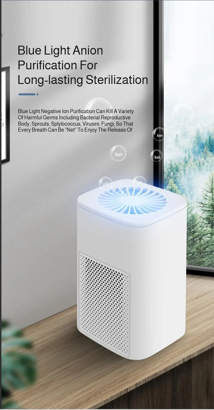 Description Picture 3 of itemNew Home Air Purifier Mini Indoor Desktop with HEPA Filter Small Air Purifier