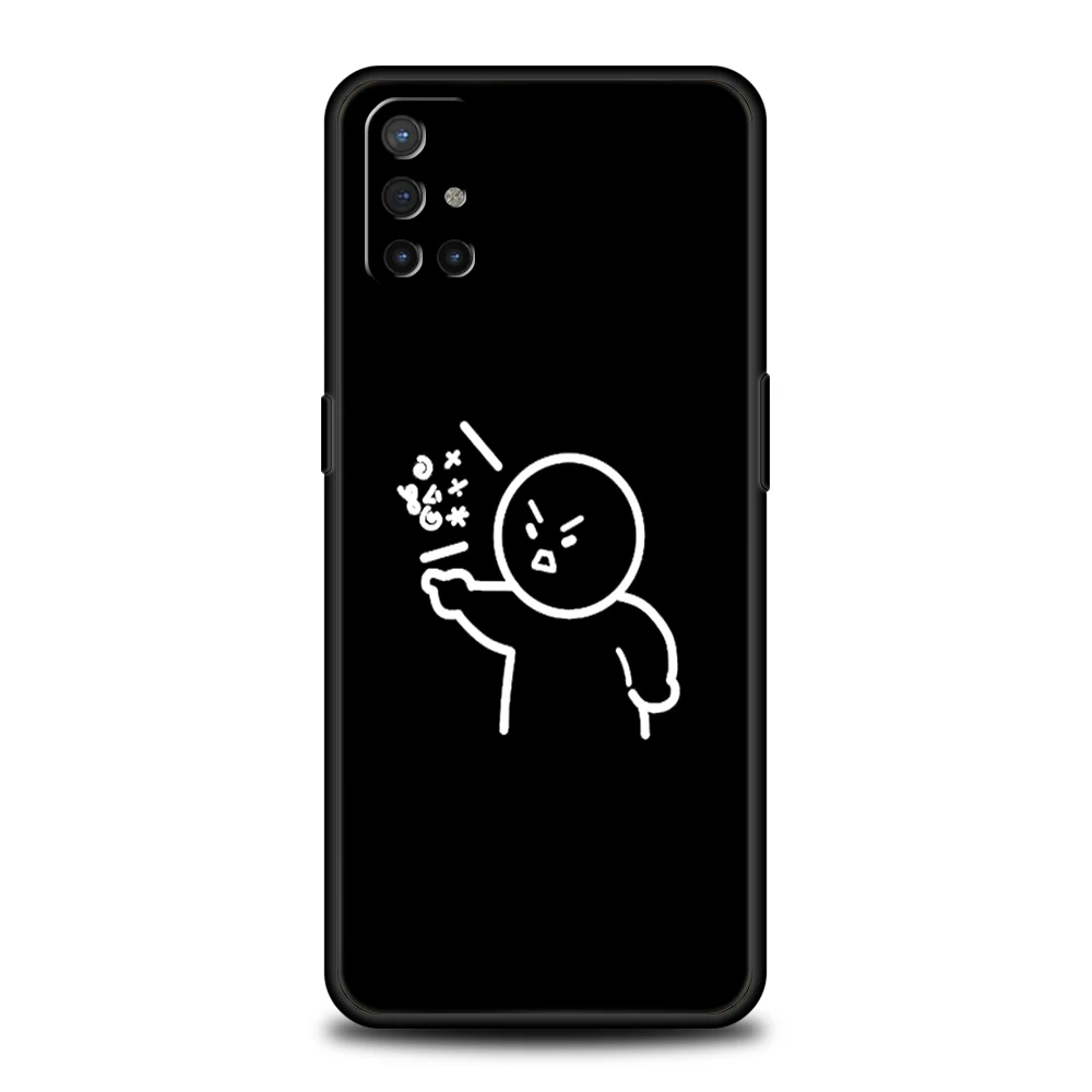 Cartoon Matchman Silicone Phone Case Cover