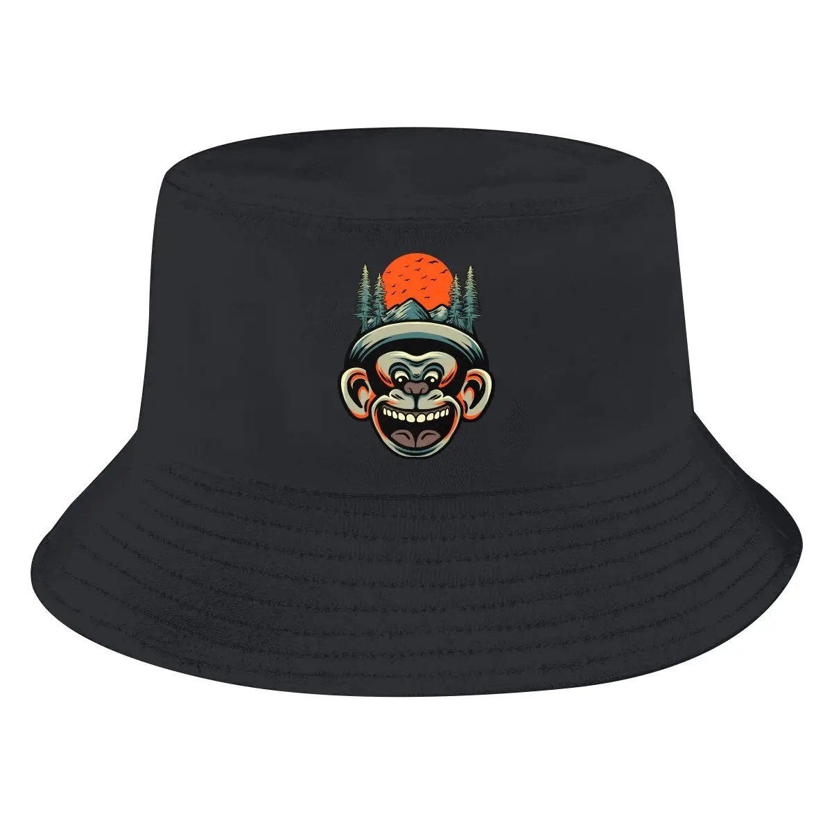 Monkey Island Game Bucket Hat Novità Berretto Da Pescatore Da Donna Da Uomo Hip Hop Beach Sun Fishing Hats