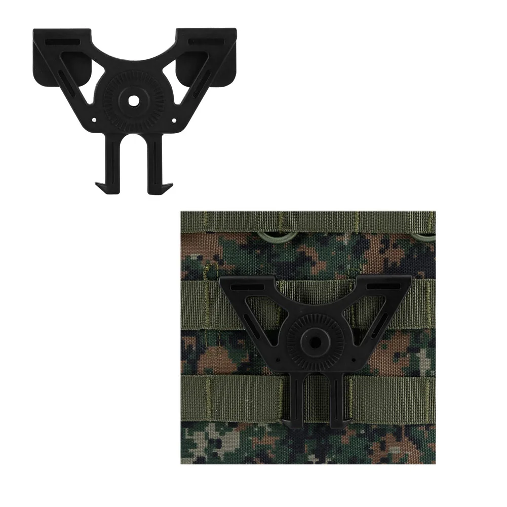 

Adjustabe Bag Pouch Accessory Tactical MOLLE Nylon Buckle Tactical Vest