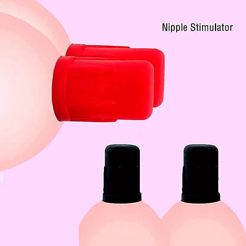 Saugnapf-Nippelklemmen aus Silikon, entwickelt als weibliche Stimulatoren zur Brustfesselung bei Rollenspielen für Paare_voghion.com