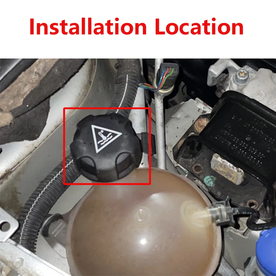 Tapa De Tanque De Refrigerante Para Peugeot/Citroën - Compatible Con 106, 107, 206, 207, 208, 307, 308, 407, Etc.