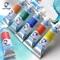 Van Gogh Original Watercolor Paint Tube 10ML College Grade Lightfast and Non-fading Professional Art Student Painting Supplies