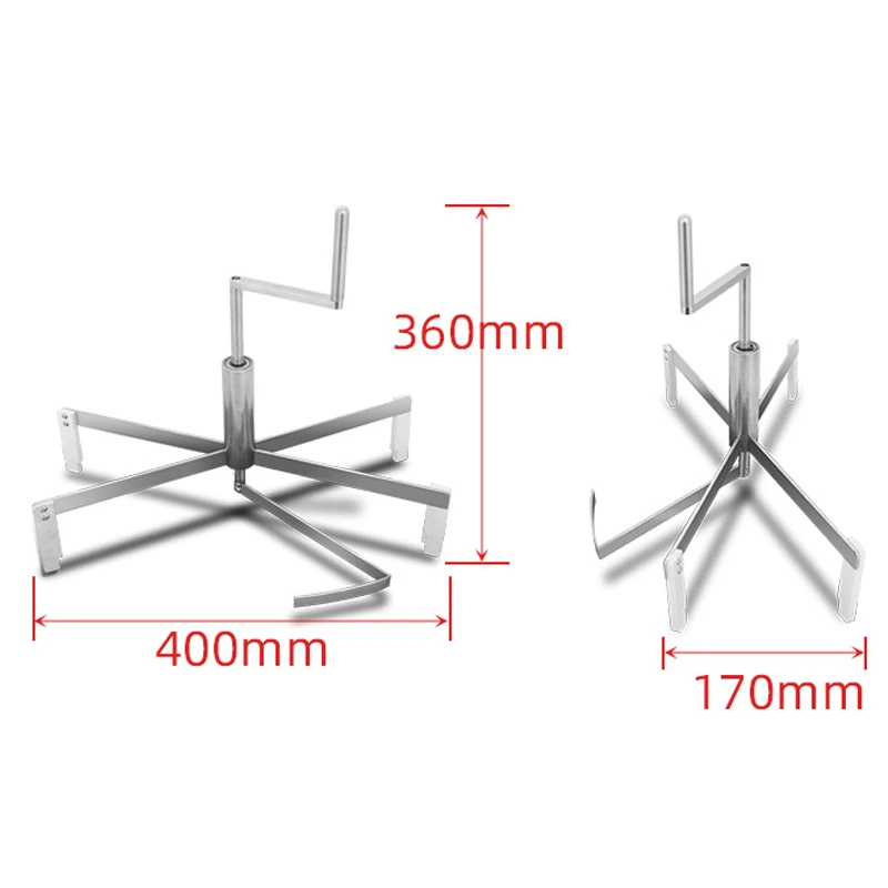 Pancake oven rotating shaft Commercial pancake former Shandong pancake batter scraper Keri rotary forming scraper